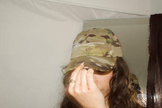 #2610 Camo Logo Cap